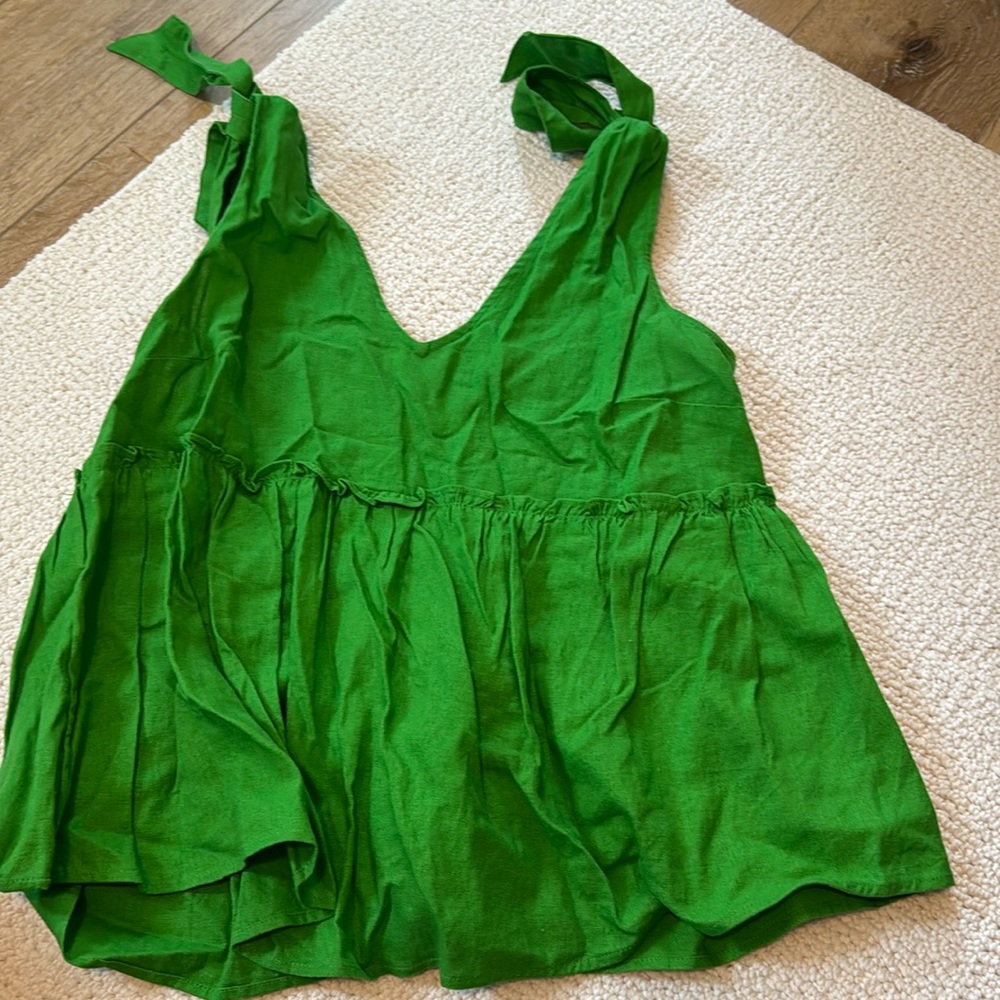 Peplum tank